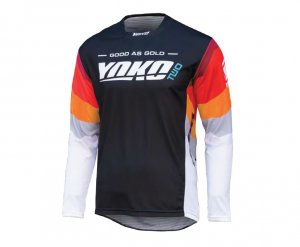 MX jersey YOKO TWO black/white/red S