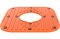 Bikestand TRACK antislip top replacement POLISPORT portocaliu