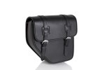 Leather saddlebag CUSTOMACCES AP0013N IBIZA Negru