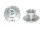 Aluminium bobbins LV8 E201/10100A DIAVOL M10x1,50 argintiu