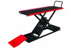 Motorcycle lift LV8 EG400E.R GOLDRAKE 400 MOTO with electro-hydraulic unit BLACK AND RED RAL 3002