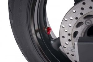 Valves for tubeless wheels PUIG 8100R Rosu D 8,3mm
