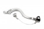 Brake pedal MOTION STUFF 83P-0211002 silver body, black steel fixed tip Steel Fixed Tip